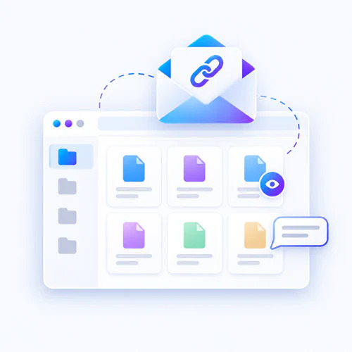 Files and a client portal with no passwords